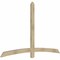 Ekena Millwork Bellingham Rough Sawn Timber Gable Bracket, Douglas Fir, 84"W x 53"H x 2"D x 4"F, 15/12 Pitch GBW084X53X0204BEL00RDF - alternate 4